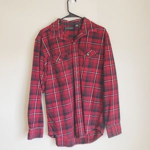 G.H. Bass red flannel